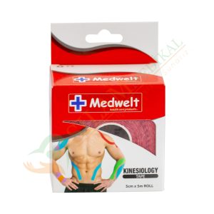 Medwelt Kinesio Bant Kırmızı
